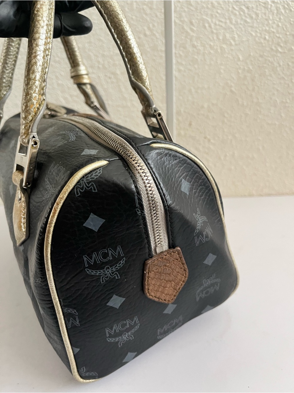 MCM Boston bag - Picture 4 of 13